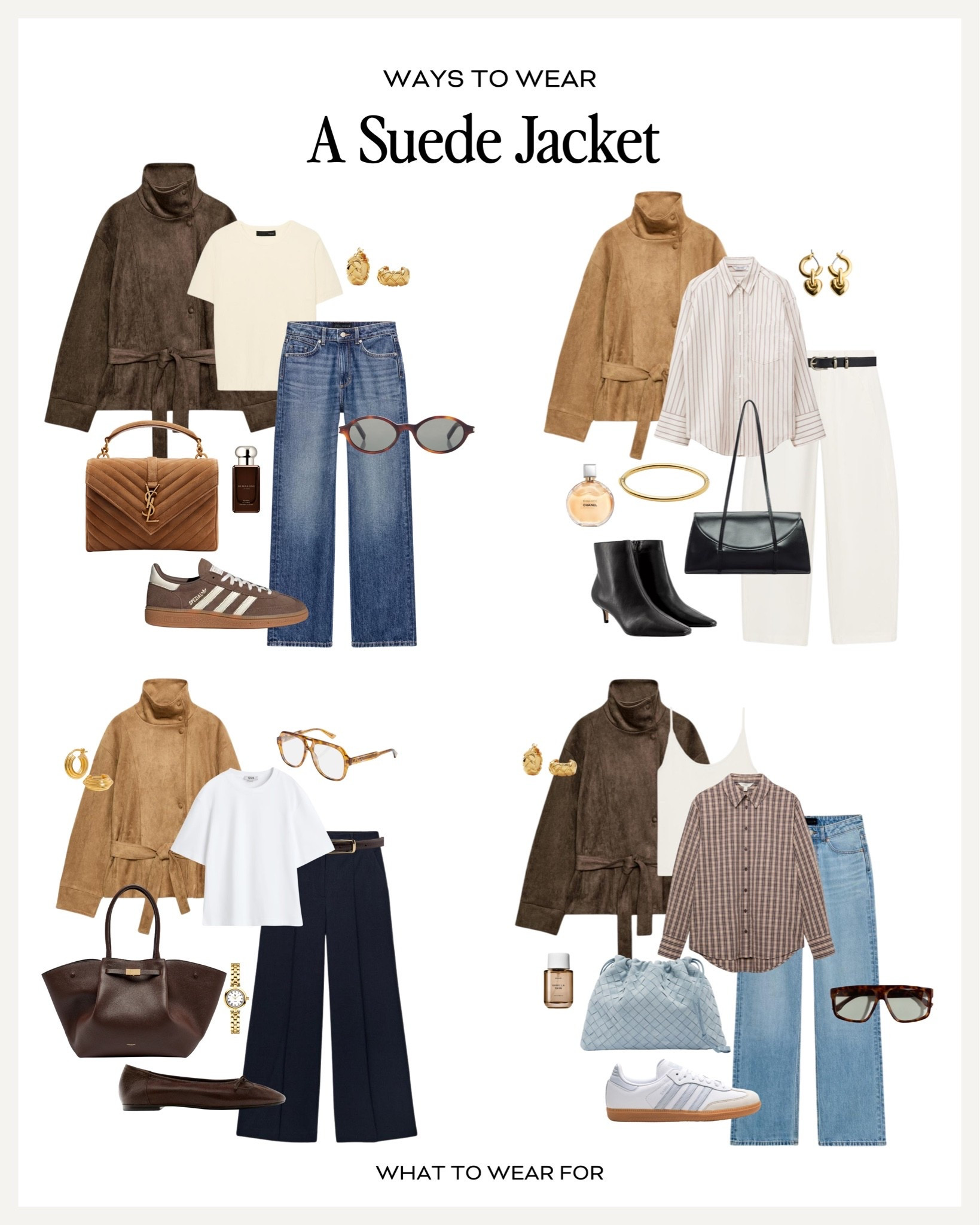 4 ways to wear the Zara suede jacket for Autumn 🧥 m🤎🍂

#LTKuk #LTKautumn