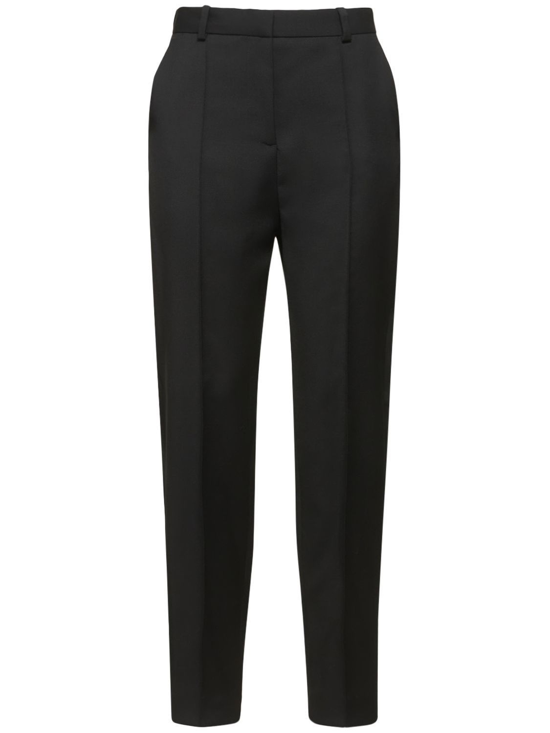Sewn Pleat Wool Twill Pants | Luisaviaroma