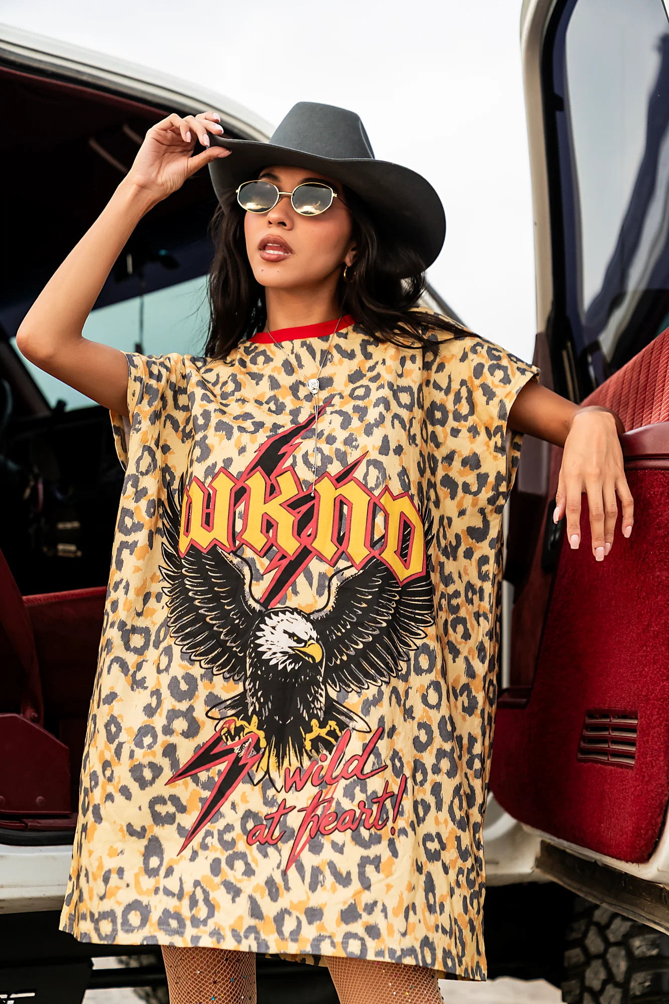 Wild at Heart T-shirt Dress | WKNDchasers