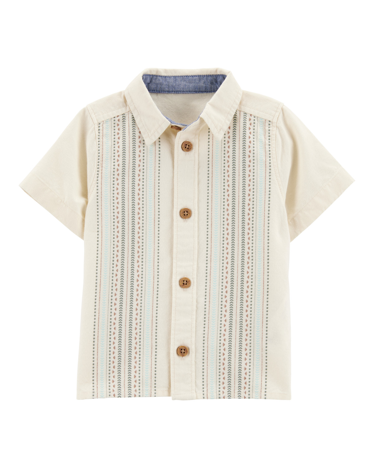 Baby Geometric Print Button-Front Shirt - OshKosh | Carter's | Carter's Inc