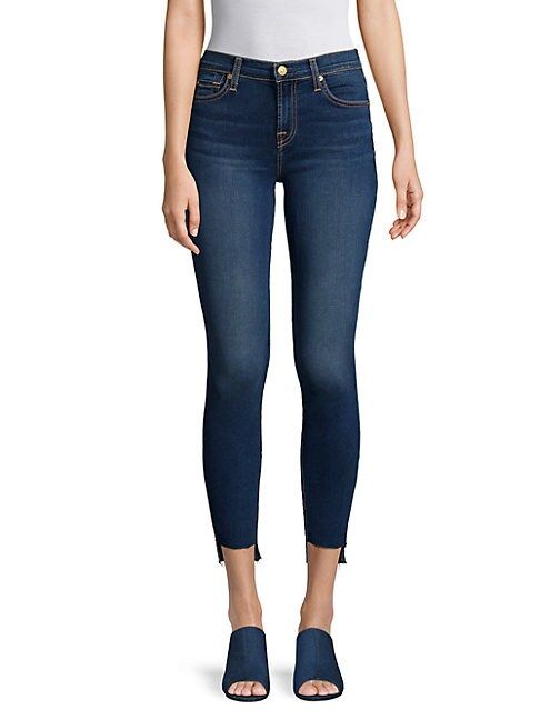 Gwenevere Asymmetrical Ankle Jeans | Saks Fifth Avenue OFF 5TH