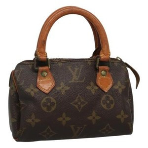 Authentic LOUIS VUITTON Speedy Mini Monogram Boston Hand Bag #57863 | eBay CA