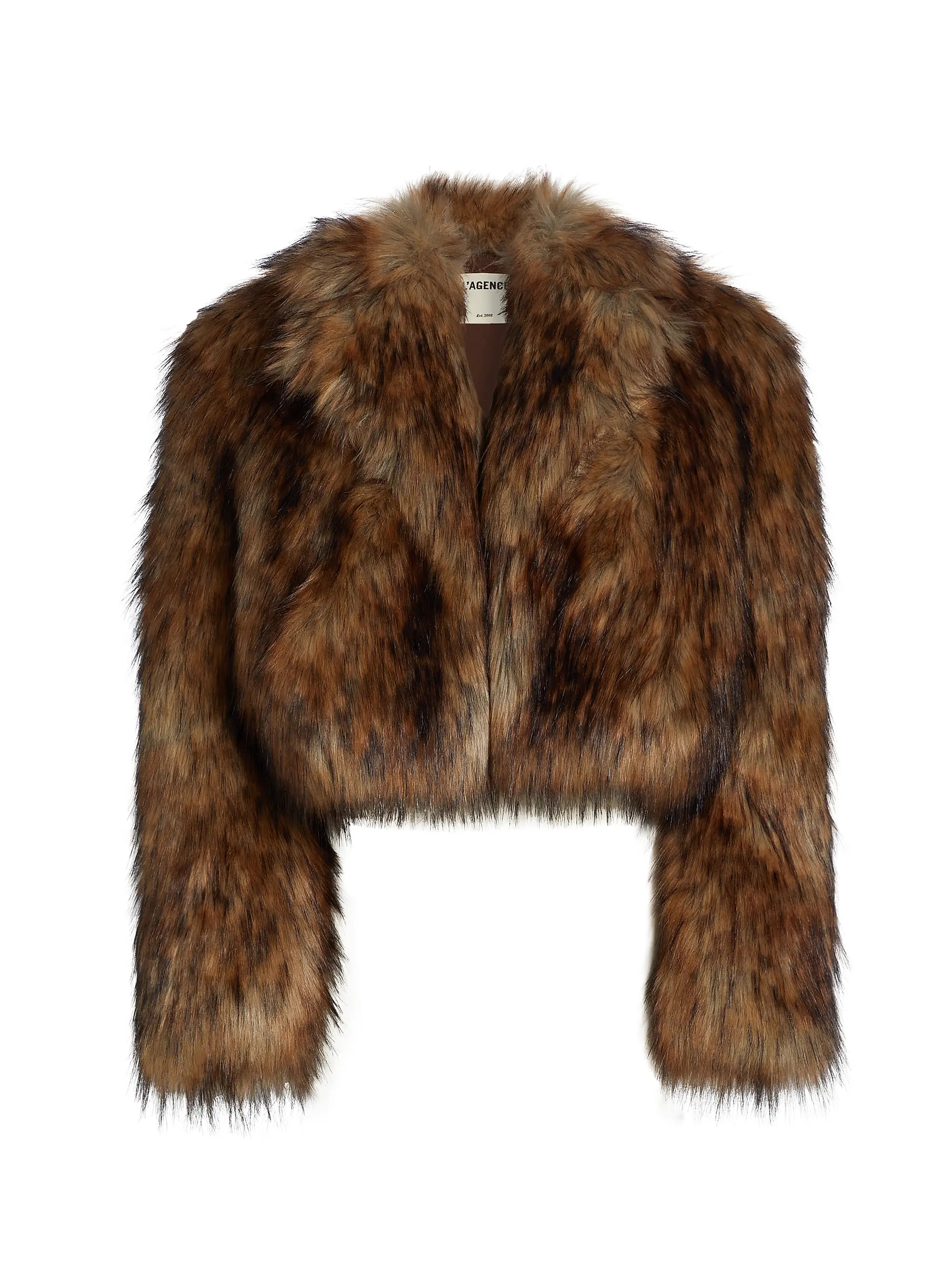 Aura Faux-Fur Cropped Jacket | Saks Fifth Avenue