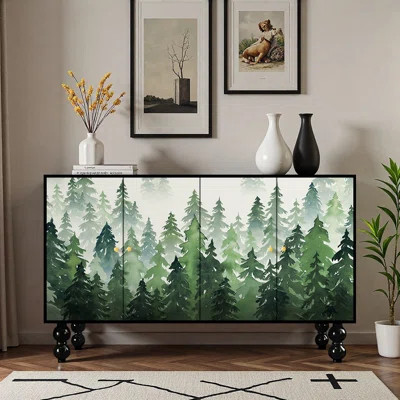 Ohearn 59.1" wide Solid Wood Sideboard | Wayfair North America