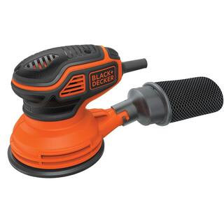 BLACK+DECKER 2.4 Amp Corded 5 in. Random Orbital Sander BDERO600 | The Home Depot