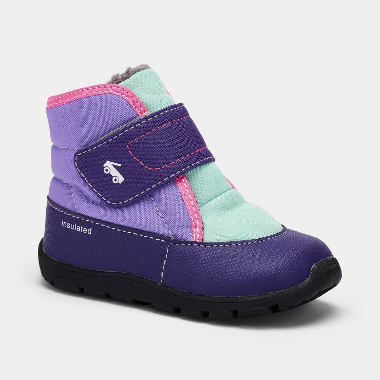 Toddler See Kai Run Basics Blake Sneaker Boots - Purple | Target