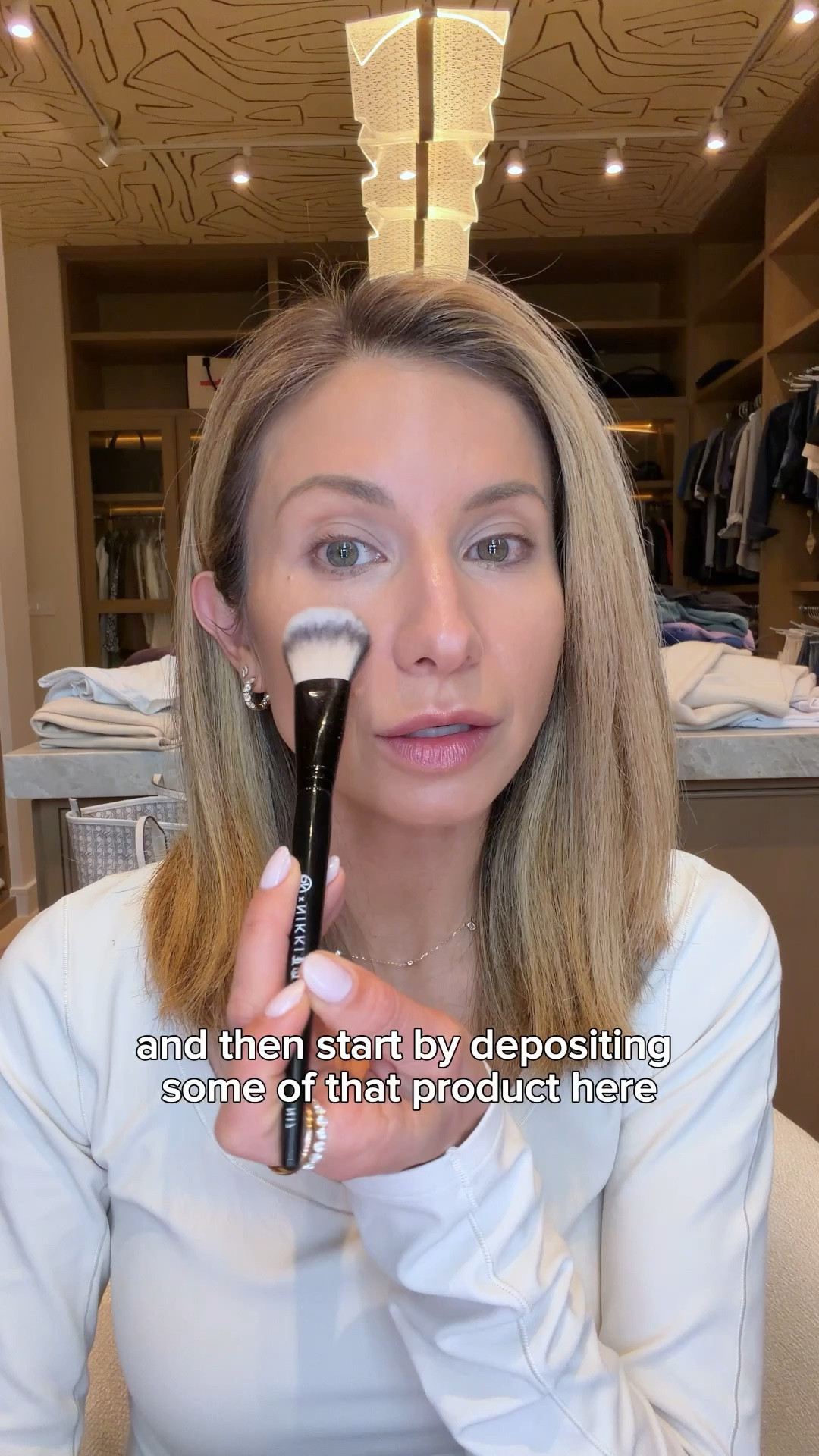 Powder isn’t the problem...over-powdering is ✨
I use a very fine loose powder and apply it only where makeup moves, never starting under the eyes. This keeps skin set without looking dry, heavy, or matte.

👇PRODUCTS 
Sephora Collection, Blur It Loose Setting Powder 
BK Beauty, Nikki La Rose N17 Pro Face brush

#LTKBeauty #LTKOver40