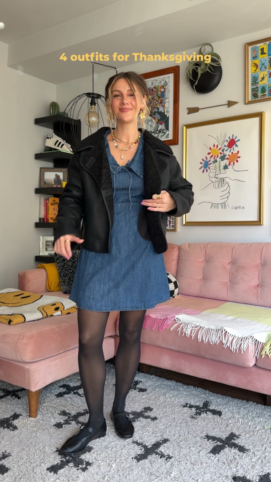 Thanksgiving outfit ideas! All of the clothing items are Old Navy ☺️ 

Sizes:
Small in everything
4 in both jeans 