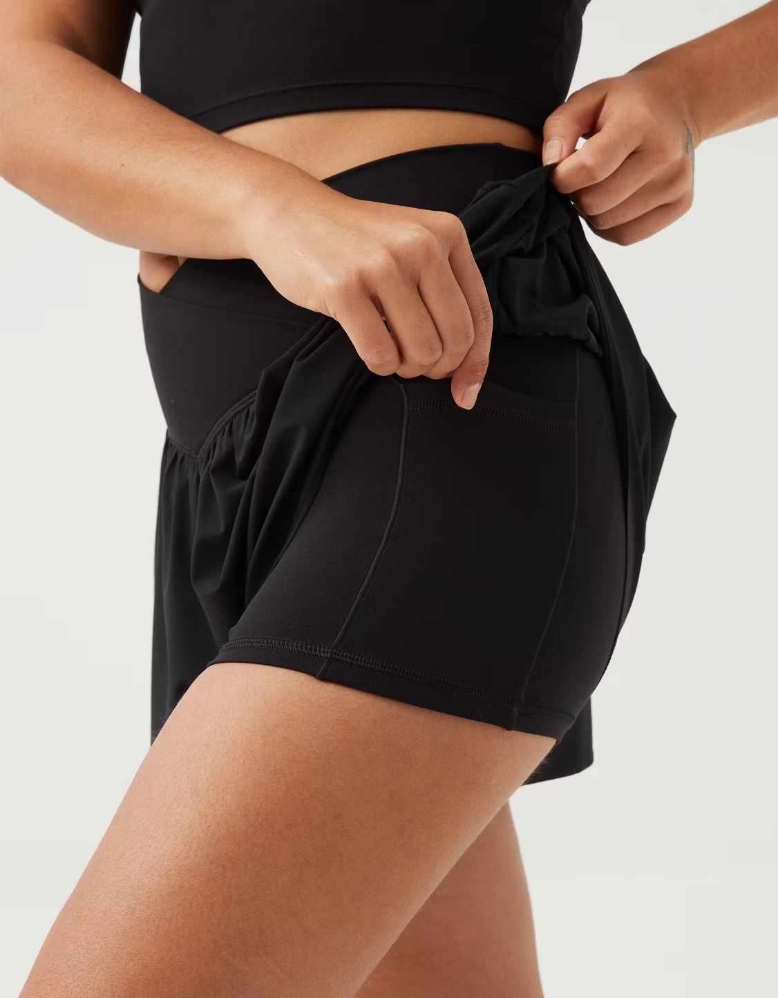 OFFLINE By Aerie Real Me Crossover Flowy Short | Aerie