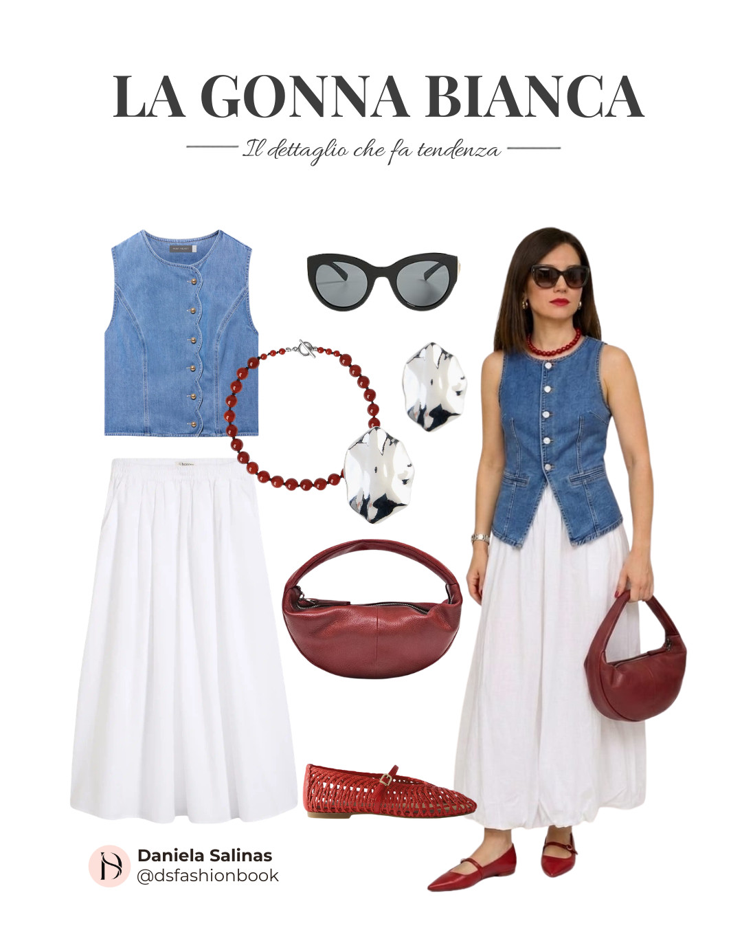 La gonna bianca è il dettaglio che fa tendenza — elegante, fresca, protagonista di ogni look.
Dal minimal chic al colore vibrante, è la base perfetta per raccontare il tuo stile. 

 #LTKitalia #LTKeurope #LTKsummer