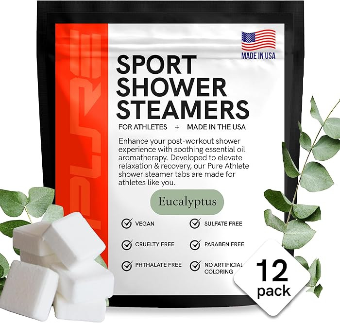 Sport Shower Steamers Natural Eucalyptus Essential Oil | Amazon (US)