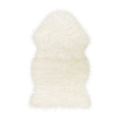 Ikea 302.290.77 Tejn faux sheepskin, white | Amazon (US)