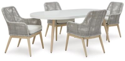 Seton Creek Outdoor Dining Table and 4 Chairs | Ashley Homestore