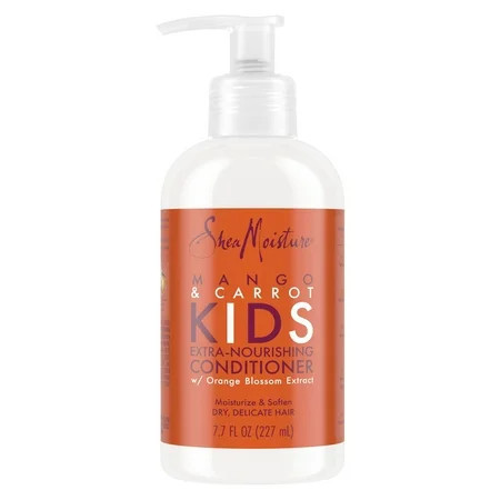 SheaMoisture Kids Conditioner Mango & Carrot Sulfate Free 7.7 oz | Walmart (US)