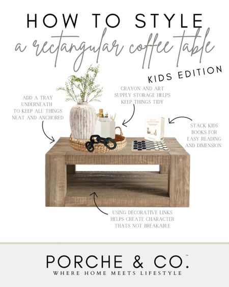 Kids table, coffee table, coffee table decor, coffee table styling 
#visionboard #moodboard #porcheandco

#LTKStyleTip #LTKHome #LTKKids