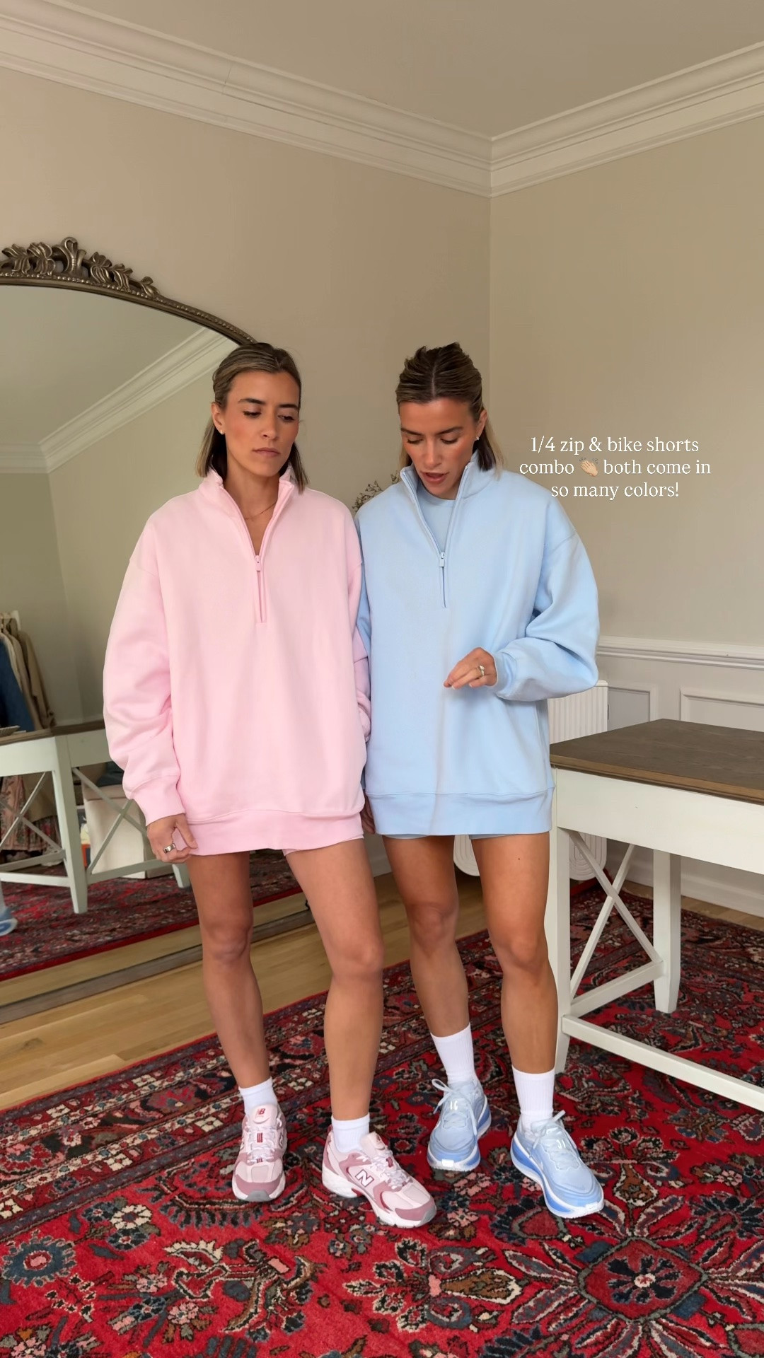 Sizes up once in sweatshirts for oversized fit 
Bike shorts size 4 
Aritzia sale

#LTKootd #LTKgrwm #LTKmomlife