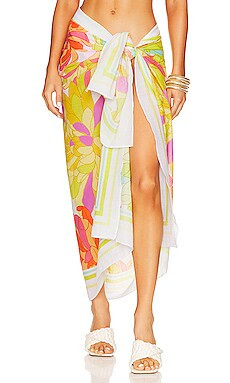 Seafolly Palm Spring Pareo in Limelight from Revolve.com | Revolve Clothing (Global)