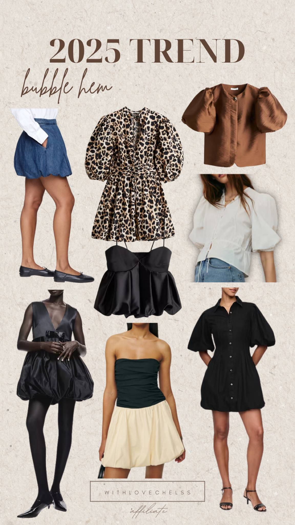 2025 trend! 
Bubble hem 

#2025trends
#LTKbeauty #LTKcanada

#LTKFashionMonth