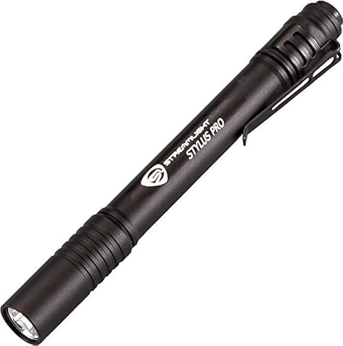 Streamlight 66118 Stylus Pro LED PenLight with Holster, Black - 100 Lumens | Amazon (US)