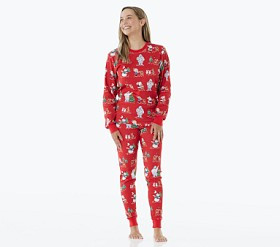 Rudolph® Adult Organic Cotton Pajama Set | Pottery Barn Kids