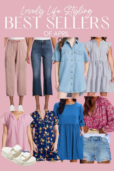 April’s top 10 best sellers!
Lots of new Walmart fashion on the list! 
The pink cargo joggers were number 1 and have been a best seller for weeks! 


#LTKover40 #LTKstyletip #LTKfindsunder50