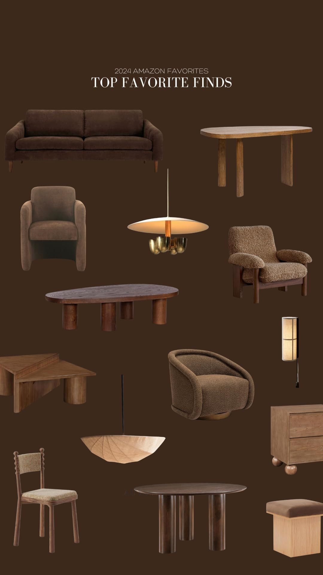 Meridian Furniture 943Brown-T Colosseum Collection Mid-Century Modern Dining Table with Rich Brow... | Amazon (US)