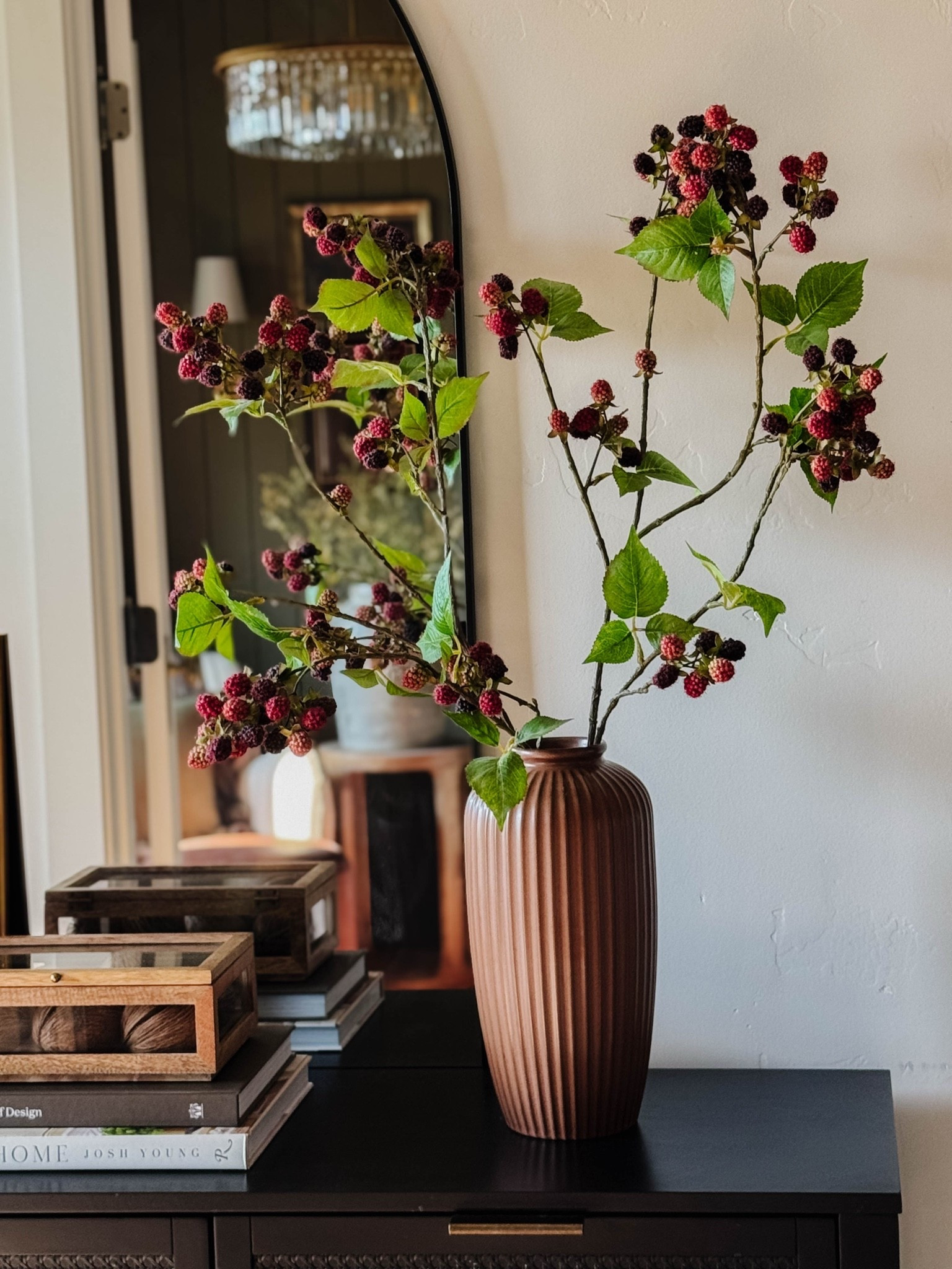 These Magnolia berry stems are back in stock. They sold out in August last year!

#LTKHome #LTKSeasonal