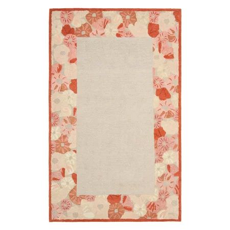 Safavieh Martha Stewart Poppy Floral Border Area Rug | Walmart (US)