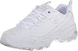 Amazon.com | Skechers Women's D'Lites Memory Foam Lace-up Sneaker | Fashion Sneakers | Amazon (US)