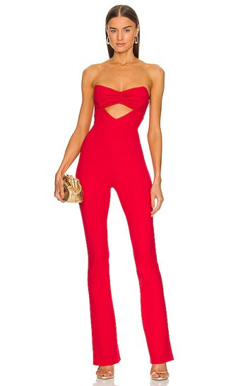 x REVOLVE Dawson Jumpsuit in Red | Revolve Clothing (Global)