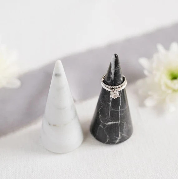 100% Genuine Marble Ring Holder Cone | Etsy | Etsy (US)