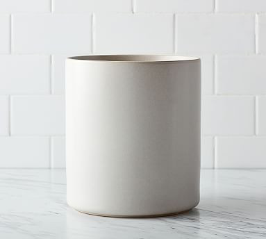 Mason Glazed Stoneware Trash Can | Pottery Barn (US)