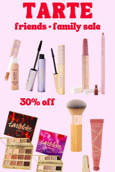 Tarte friends and family sale!!💄

30% off with code FAM30

#LTKfindsunder50 #LTKbeauty #LTKsalealert