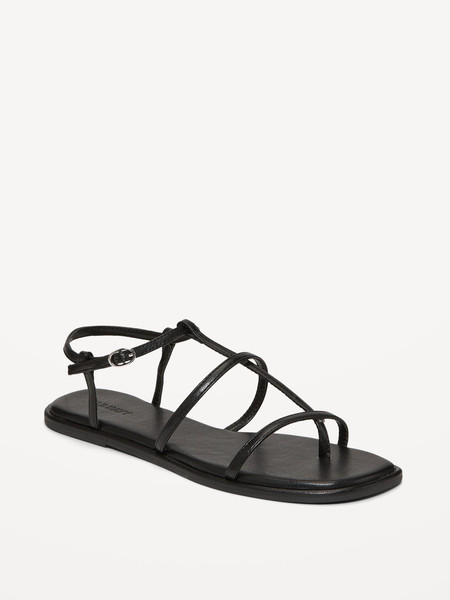 T-Bar Strappy Sandals for Women | Old Navy (CA)