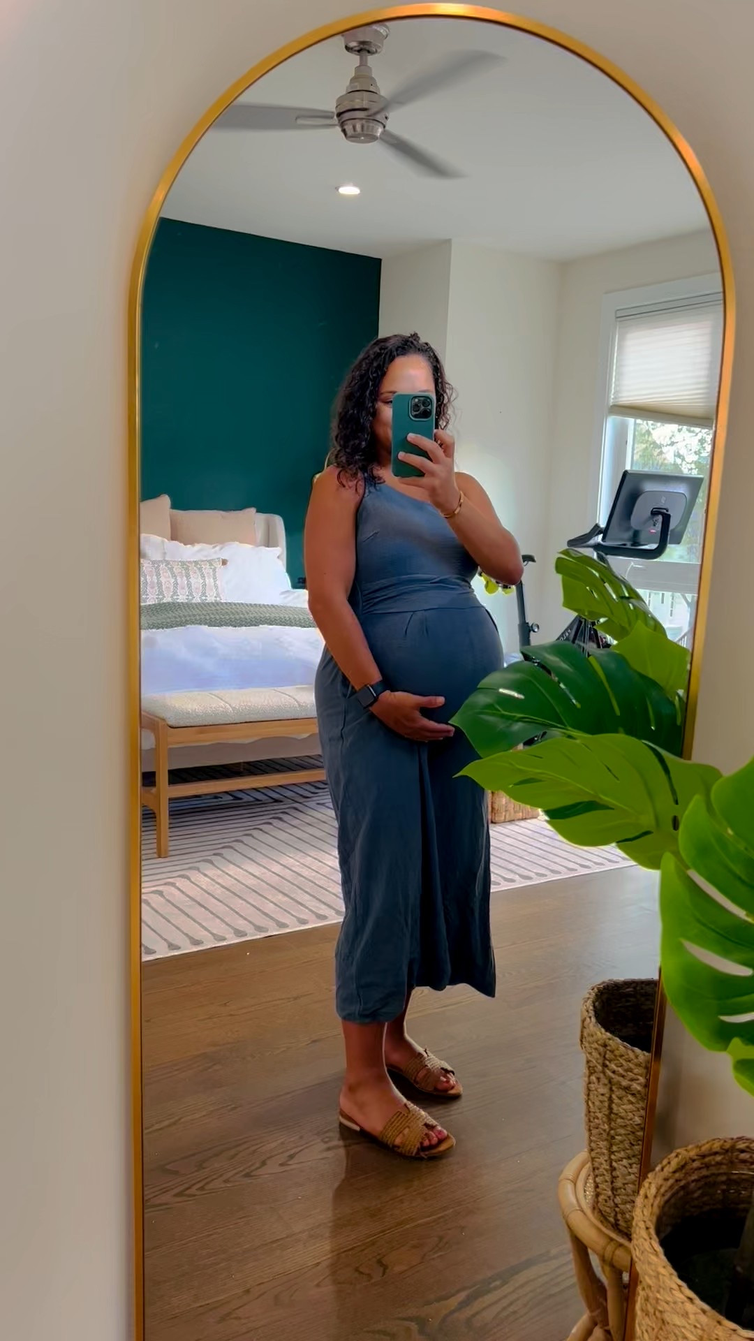 This is actually an older bump pic that I found but such a cute jumpsuit to show that bump off. 

Super bump friendly but was a little loose without the bump 

Maternity wear 

Linking a few other bumpsuits that I like 

#LTKBump #LTKBaby #LTKFindsUnder50