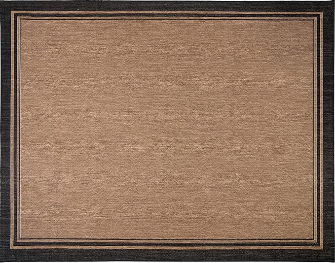 Gertmenian Indoor Outdoor Classic Flatweave Area Rug, Stain & UV Resistant Carpet, Deck, Patio, P... | Amazon (US)