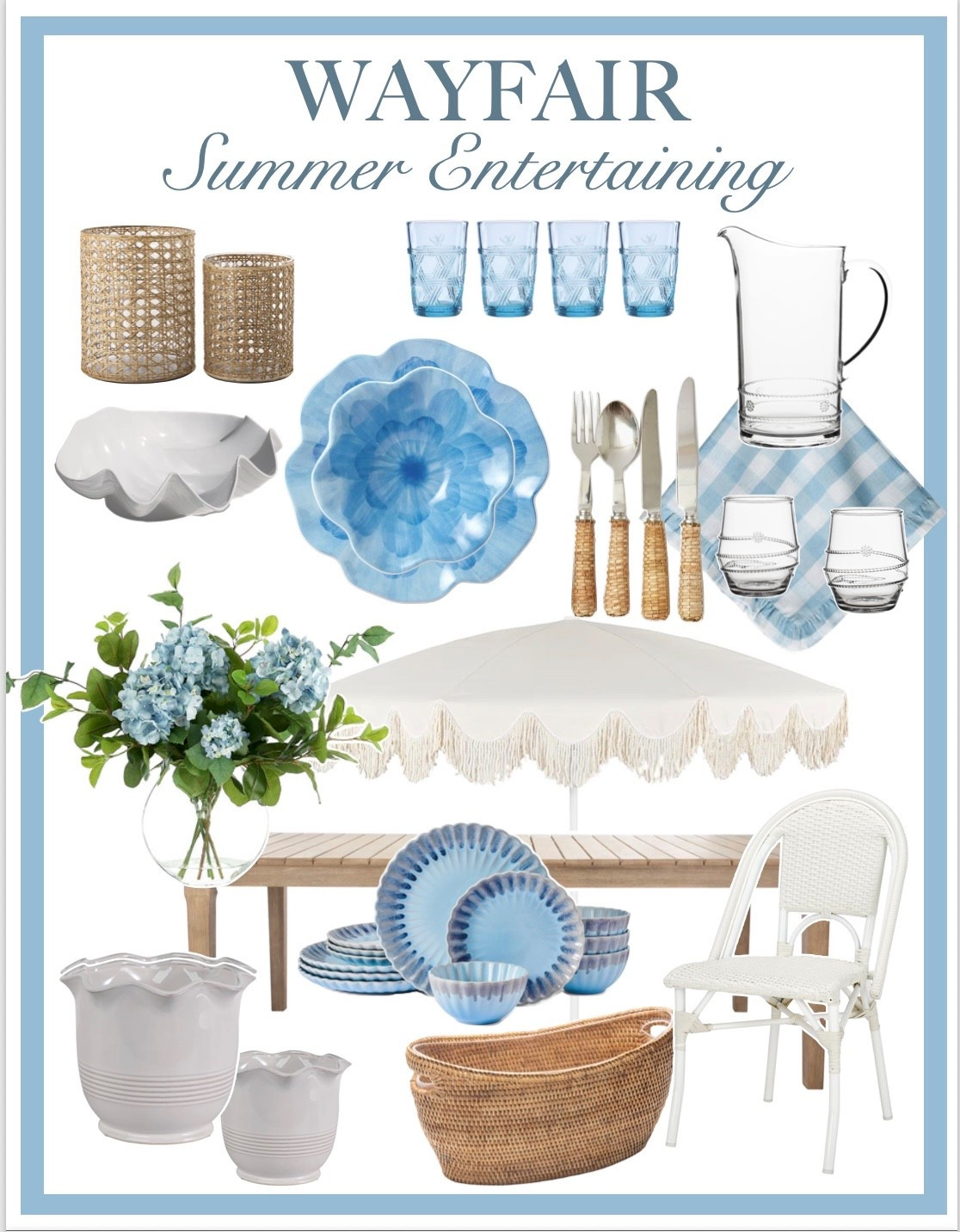  #AD @wayfair is my go-to for summer entertaining!! From outdoor tablescapes, furniture, and decor- they have all you need to get your outdoors feeling ready to host and enjoy the sun! ☀️

Today I rounded up my outdoor hosting favorites to inspire and help you create a welcoming home this summer!!

#wishyouwerehere #outdoor #Wayfair #WayfairPartner

#LTKHome