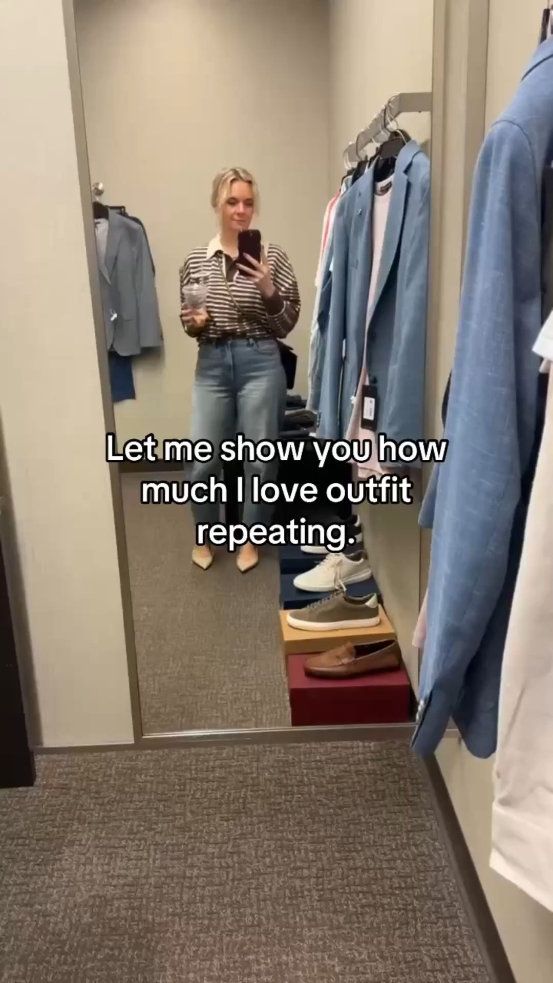 Outfit repeating isn’t a lack of style — it’s actually a sign of a well-built wardrobe. 

The most stylish women aren’t constantly buying new clothes… they’re rewearing pieces in different ways. 

Here’s why outfit repeating works: 
• It simplifies your mornings (less decision fatigue) 
• It helps you get more value from what you own 
• It forces you to get creative with styling 
• It leads to smarter, more intentional shopping 

The key is changing how you style the pieces — different shoes, layers, and accessories can completely transform the same outfit. 

You don’t need more clothes. You need more combinations. 

✨ Save this for outfit inspiration.