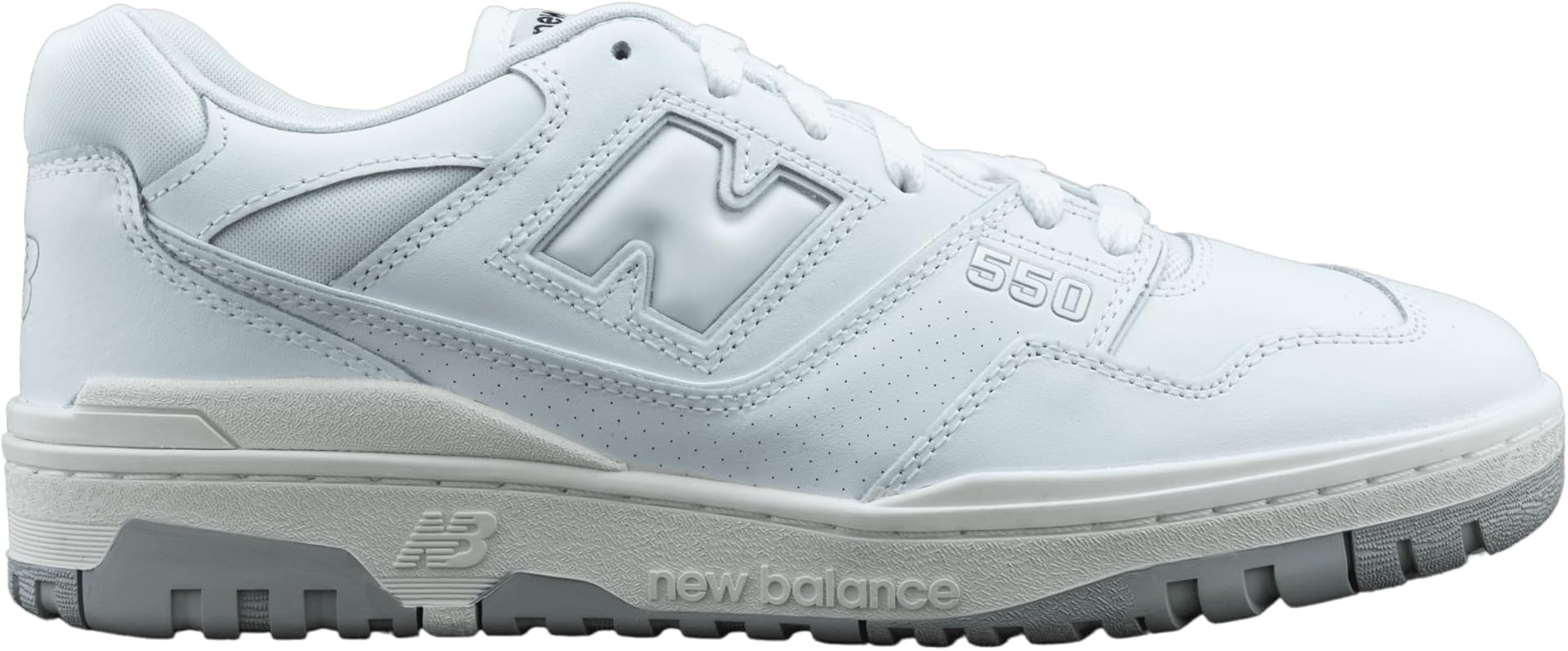 New Balance 550 White Grey Style Code: BB550PB1 | Amazon (US)