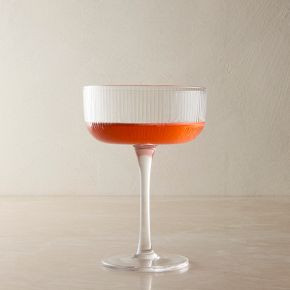 Fluted Coupe Glass Sets | West Elm (US)