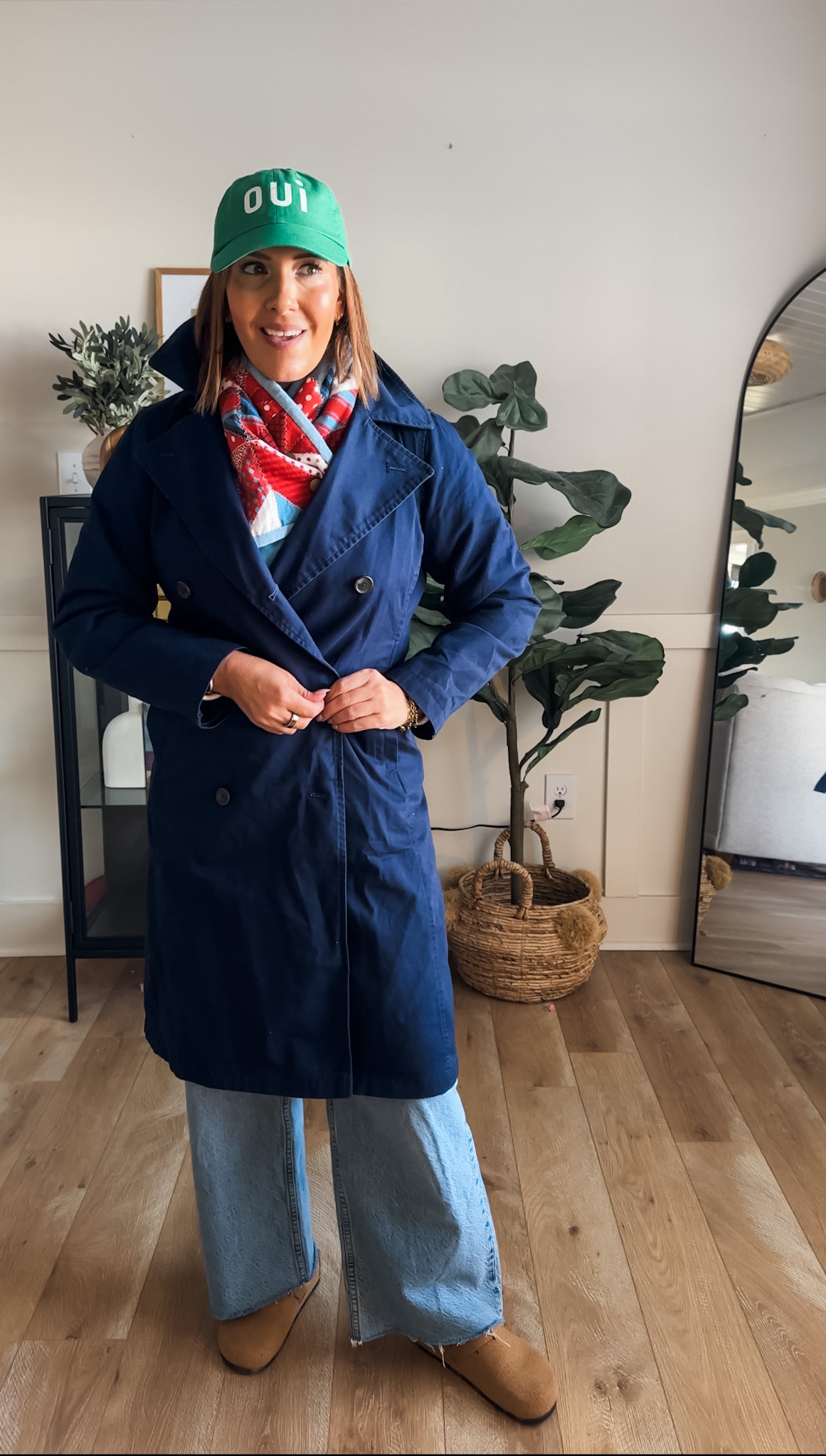 Love a good trench outfit.  

 #LTKgrwm #LTKootd #LTKOver40