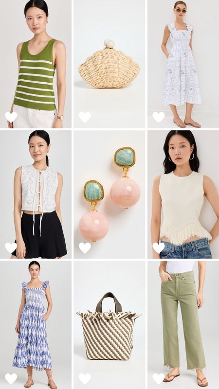 New Shopbop hearts! Loving the green, and all the dresses! 

#LTKSeasonal #LTKTravel #LTKItBag
