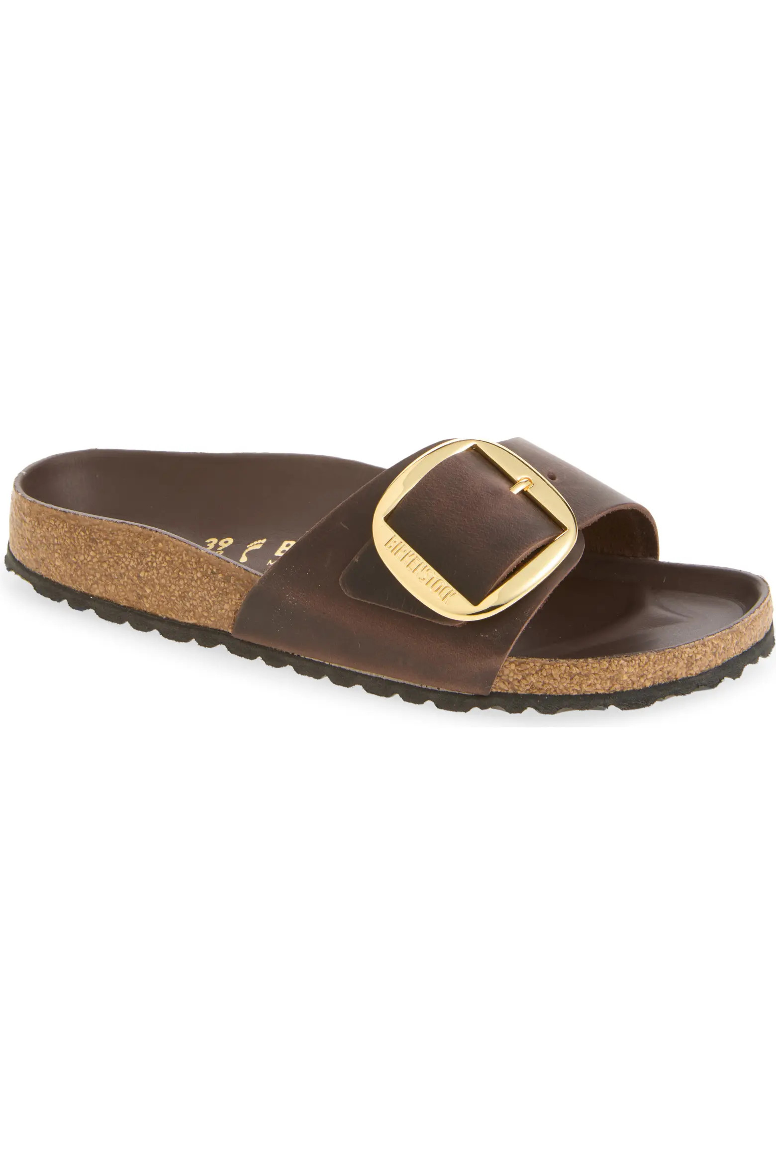 Birkenstock Madrid Big Buckle Slide Sandal (Women) | Nordstrom | Nordstrom