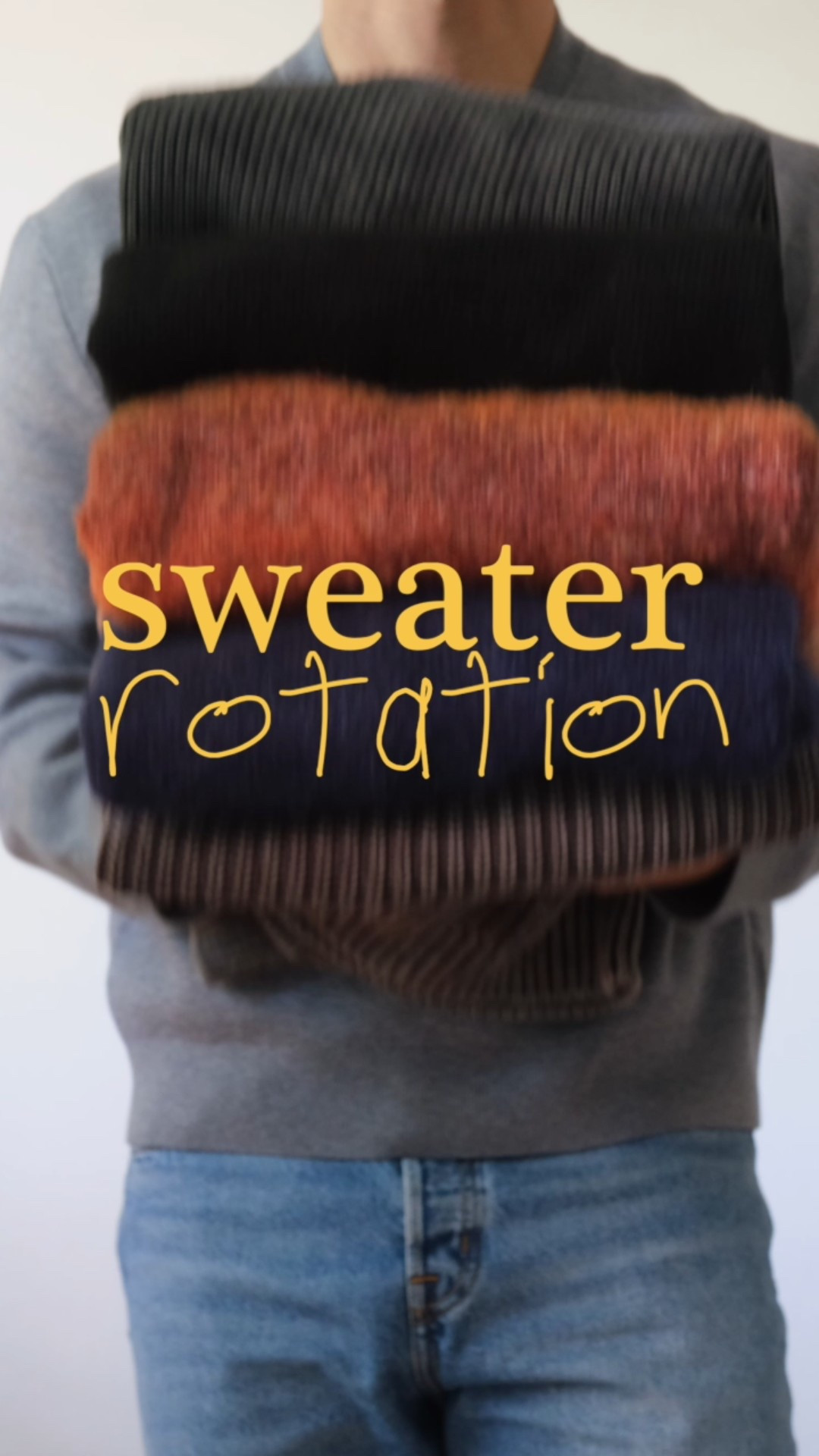 sweater rotation #mensfashion
