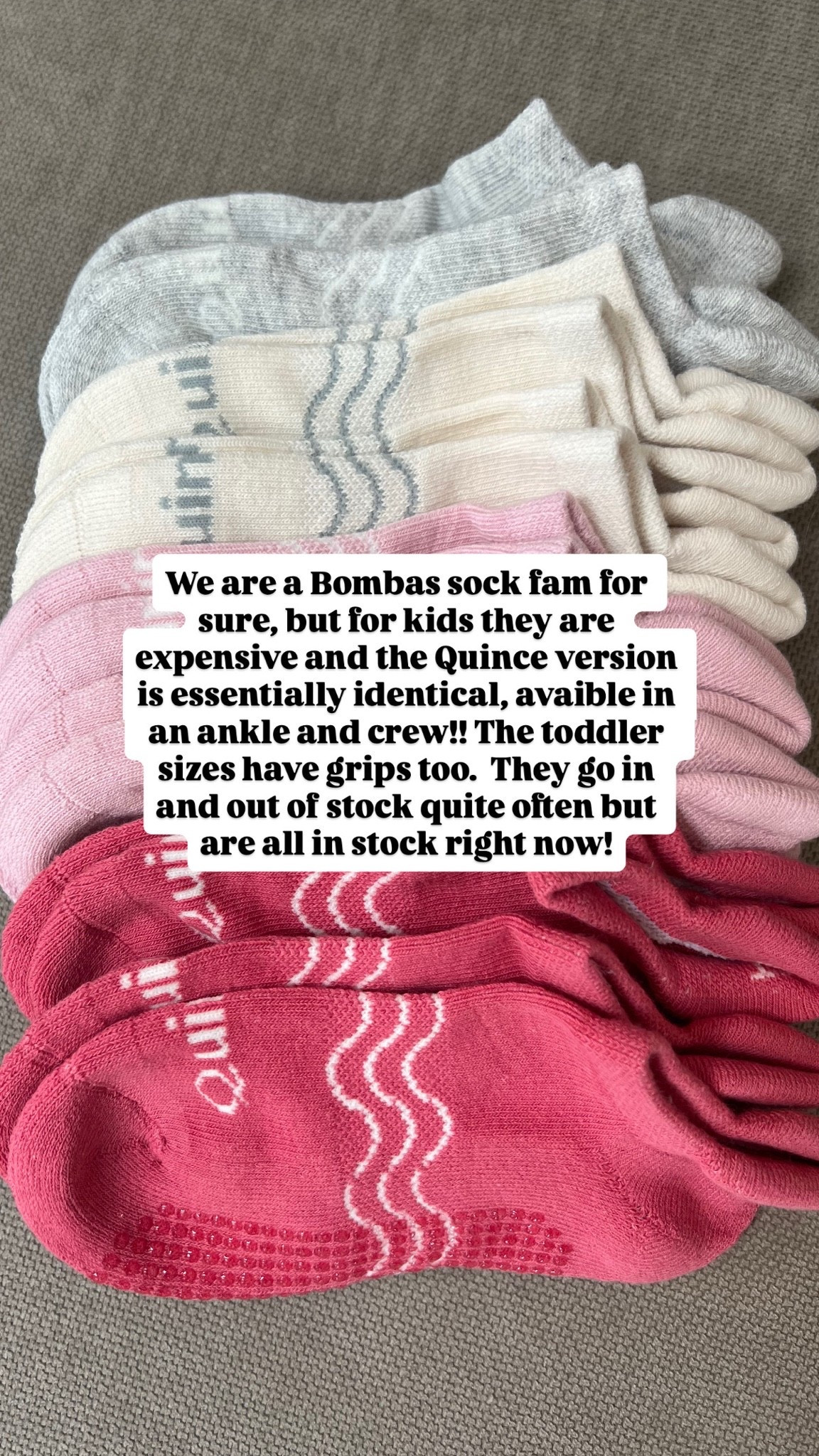 Here are some of my tried and true Quince favorites for kids! If you haven’t shopped Quince yet, don’t sleep on this brand!  If you’re not familiar, Quince works directly with many of the same factories that higher-end brands use. They skip the middleman and ship directly from the factory, which allows them to keep prices lower while still offering really good quality.  One thing I also love is that under each product description on their website, they show which retailer or brand they’ve compared that item to, so you have a pretty clear idea of what to expect in terms of quality and price.

These are some of the kids’ pieces I’ve personally tried and really loved!