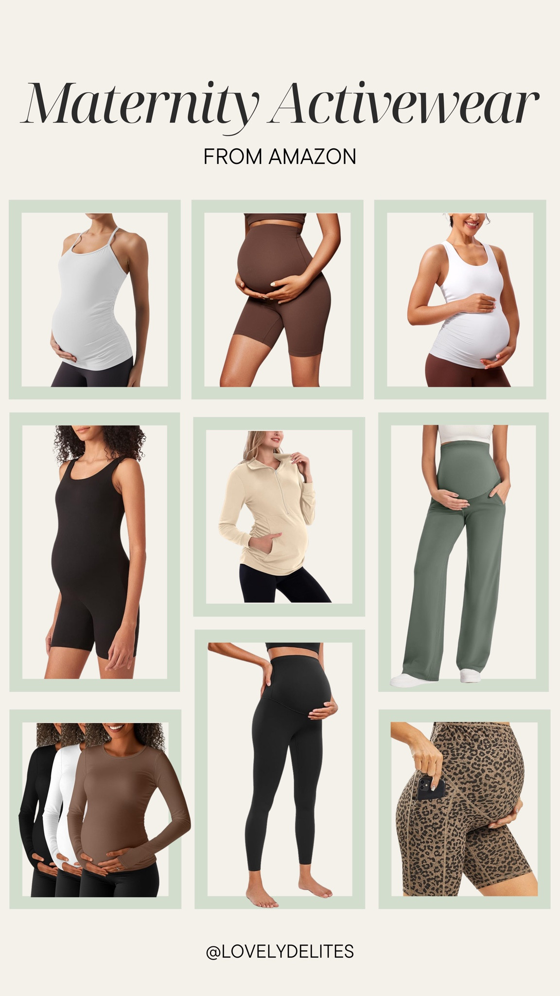 Activewear from Amazon for all of my pregnant mommas 🫶🏼

#LTKBump #LTKBaby