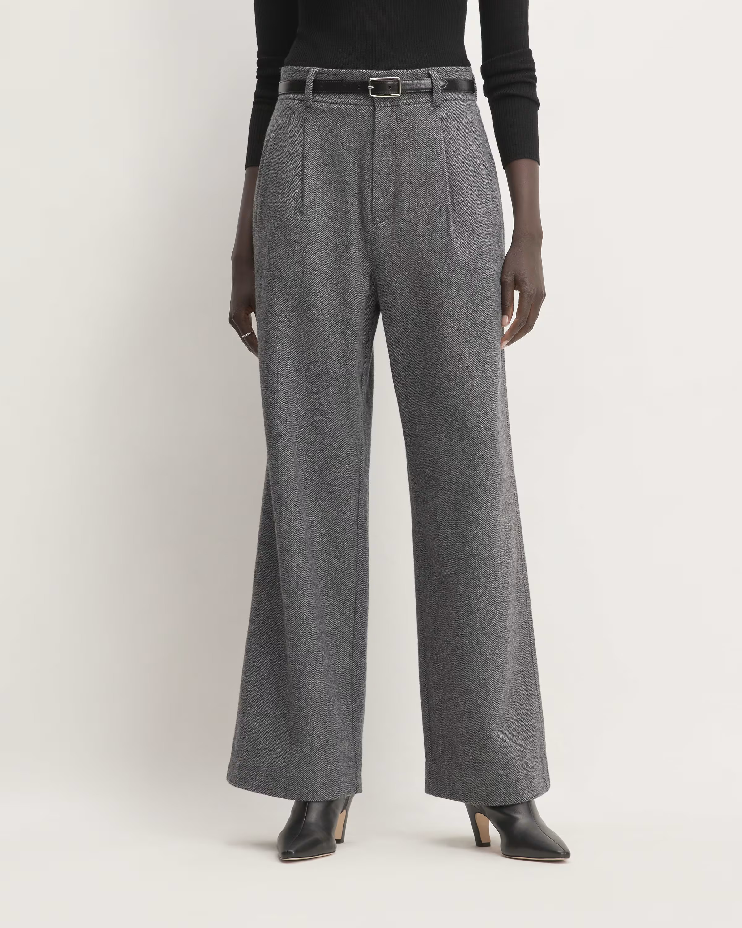 The ReWool® Way-High Drape Pant | Everlane