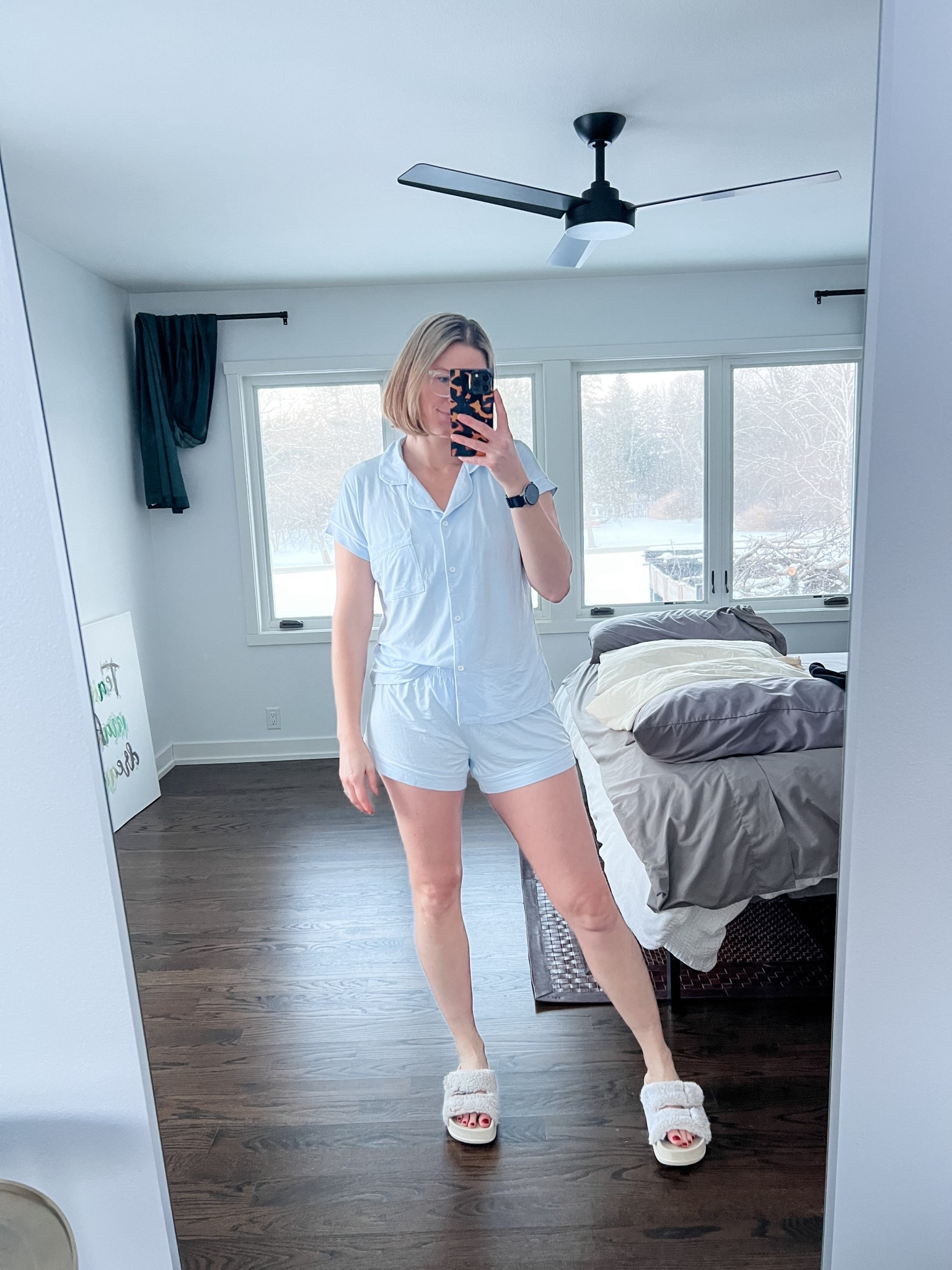 This bamboo sleep set is giving all the vibes. Love some soft, cut pajamas! 

#LTKTall #LTKOver40 #LTKmomlife