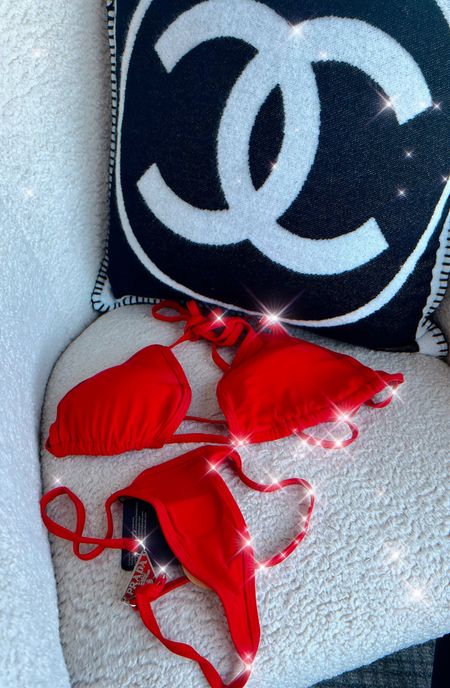 Red try-ons on the chair lately ♥️ 

-Prada Bikini 
-Target Corset Style- yoga pants & sports bra 
-Valentines inspired heart set & VS Bra 

Sherpa Chair | gold floor length mirror | Chanel pillow | neutral style | GRWM | Valentine's Day outfit inspo 

#LTKhome #LTKFind #LTKSeasonal