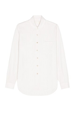 Classic Silk Shirt in White | Revolve Clothing (Global)